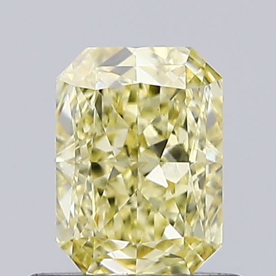 0.78 Carat Radiant Cut Fancy Yellow