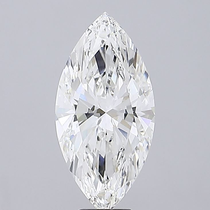 9.07 Carat G-VVS2 Marquise Lab Diamond