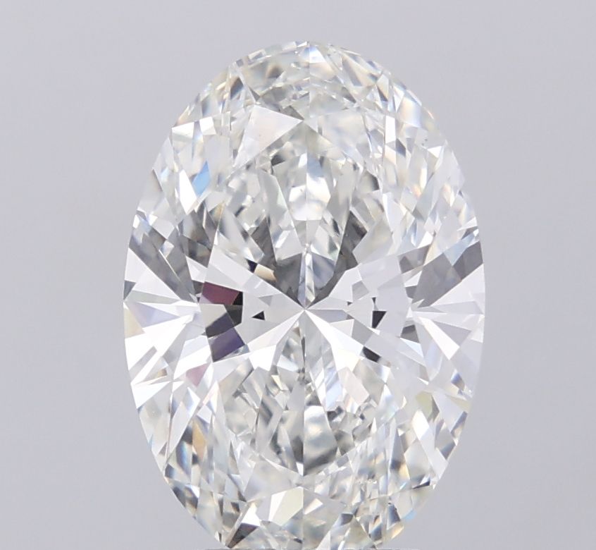 5.07 Carat G-VS1 Oval Lab Diamond