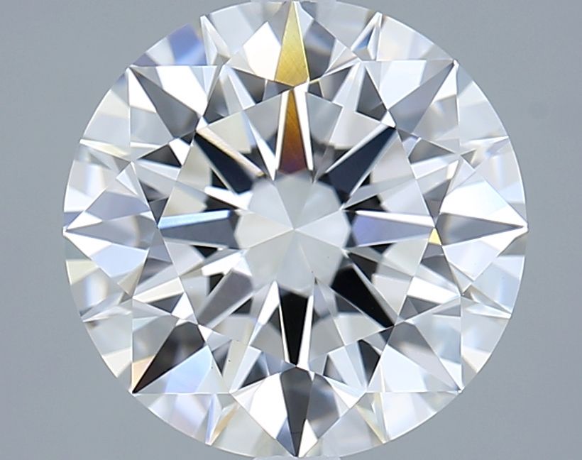 3.09 Carat F-VVS2 Round Lab Diamond