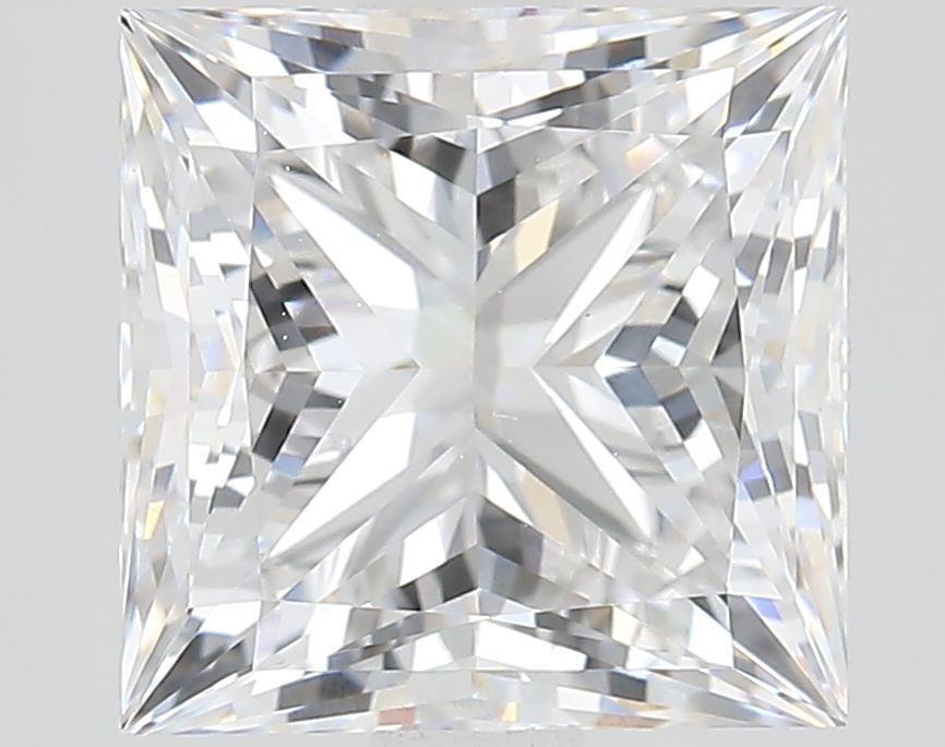2.80 Carat D-VVS2 Princess Lab Diamond