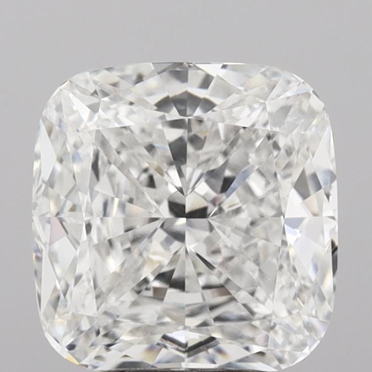 3.72 Carat E-VVS2 Cushion Lab Diamond