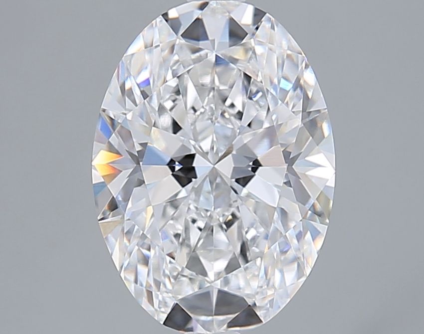3.04 Carat D-VVS1 Oval Lab Diamond