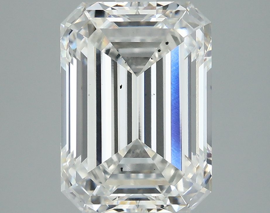 4.08 Carat F-SI1 Emerald Lab Diamond