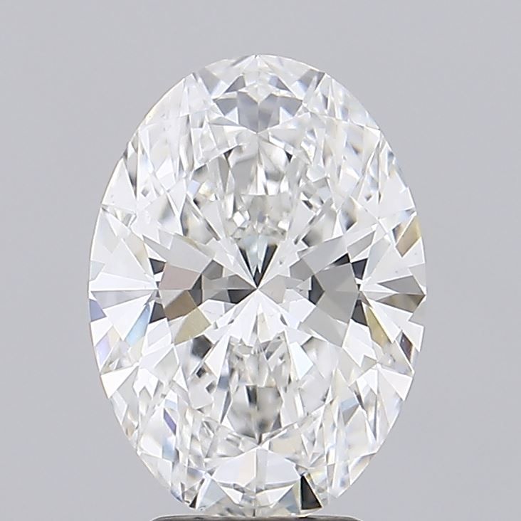 4.09 Carat E-VS1 Oval Lab Diamond