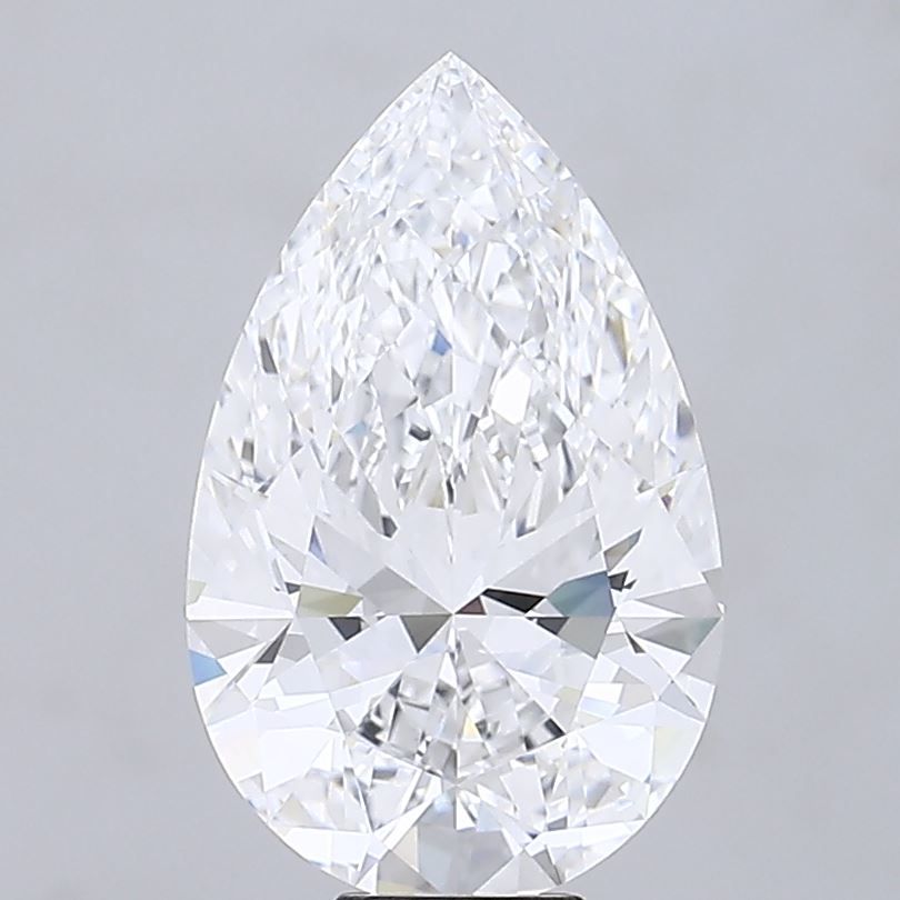 10.82 Carat E-VVS2 Pear Lab Diamond