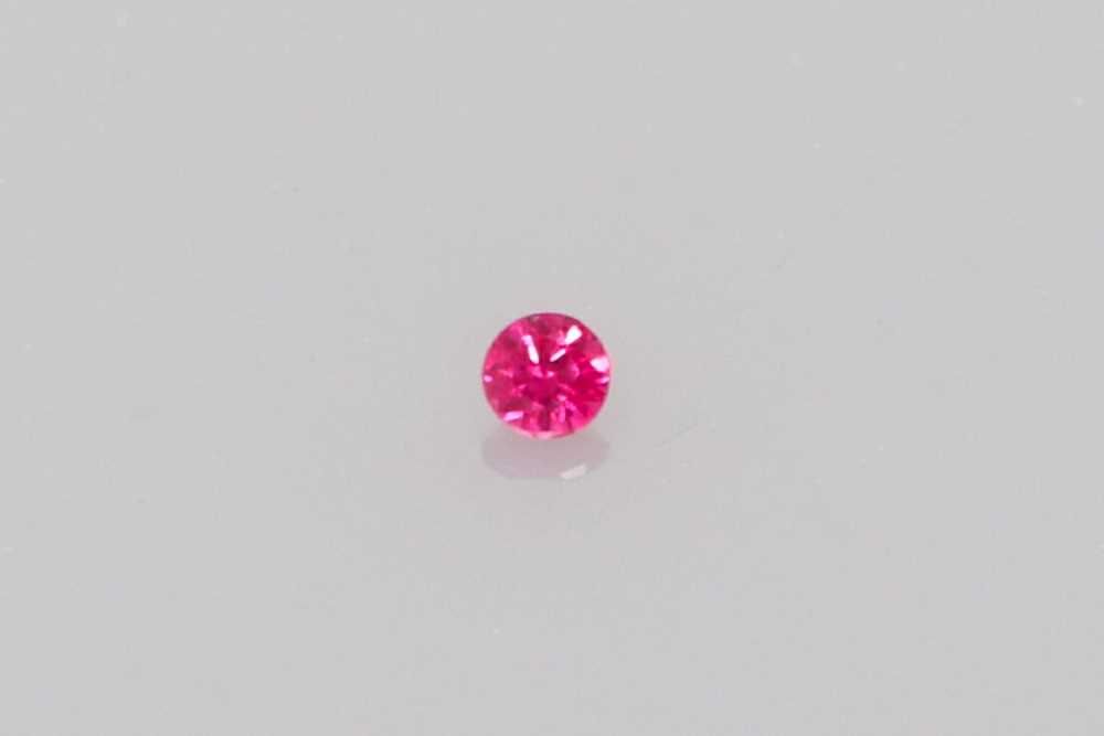 0.57 Carat Faceted Cut Red Ruby