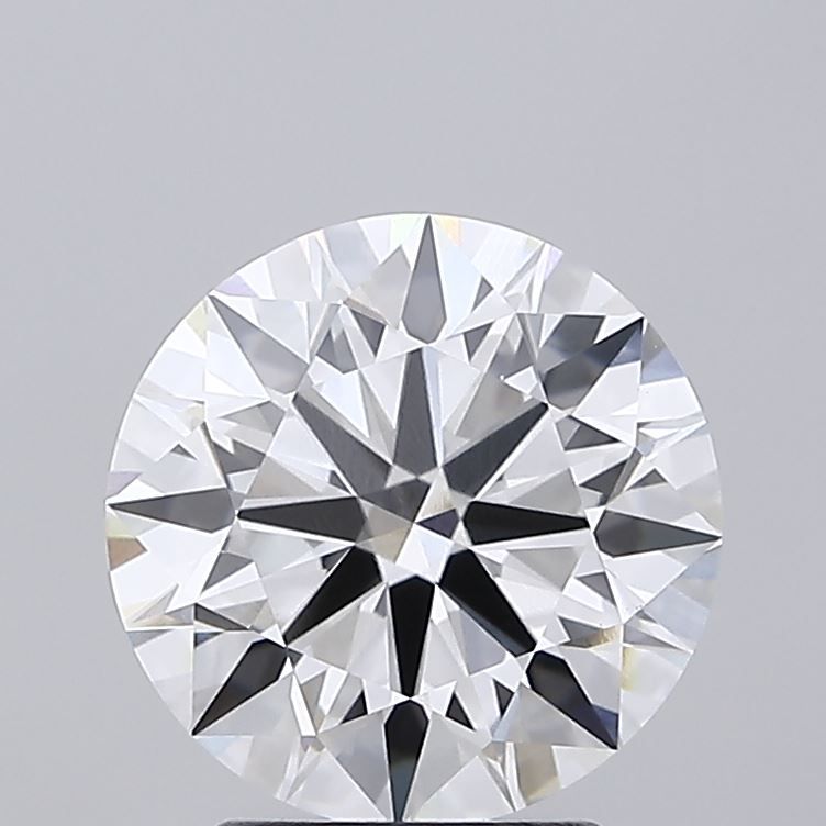 3.06 Carat F-VVS2 Round Lab Diamond