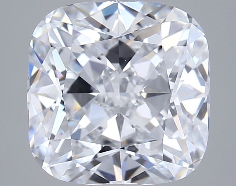 3.02 Carat D-VVS2 Cushion Lab Diamond