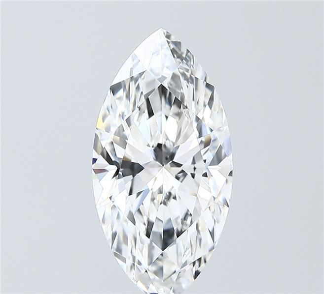 3.59 Carat F-VVS2 Marquise Lab Diamond