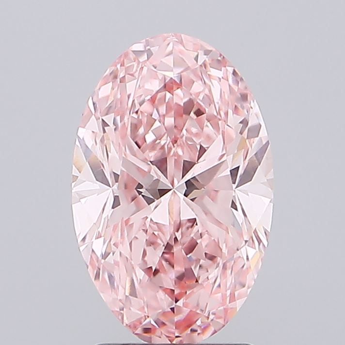2.51 Carat Oval Cut Fancy Pink