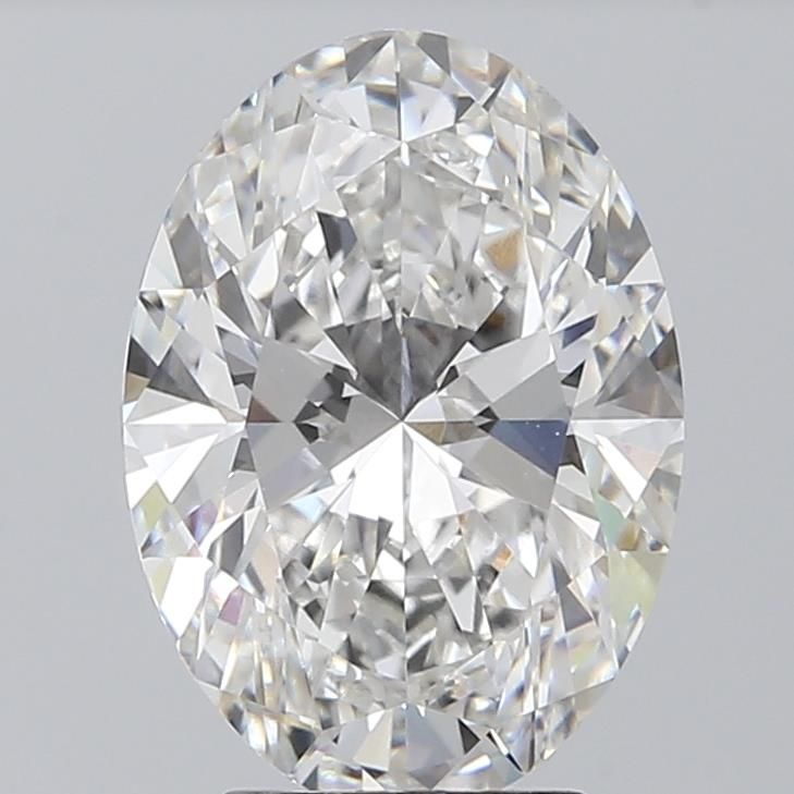 4.22 Carat G-VS1 Oval Lab Diamond