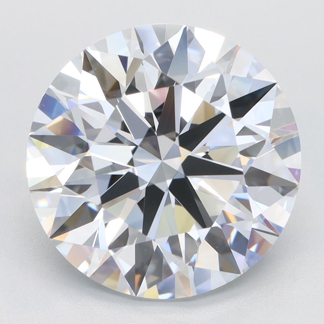 5.35 Carat G-VVS1 Round Lab Diamond