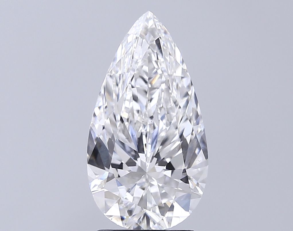 3.00 Carat E-VS2 Pear Lab Diamond