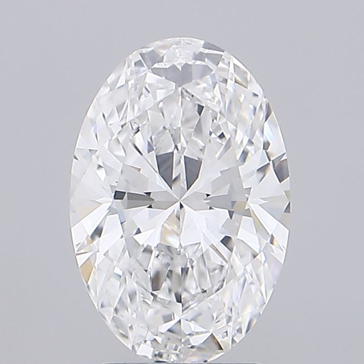 2.59 Carat D-VVS2 Oval Lab Diamond
