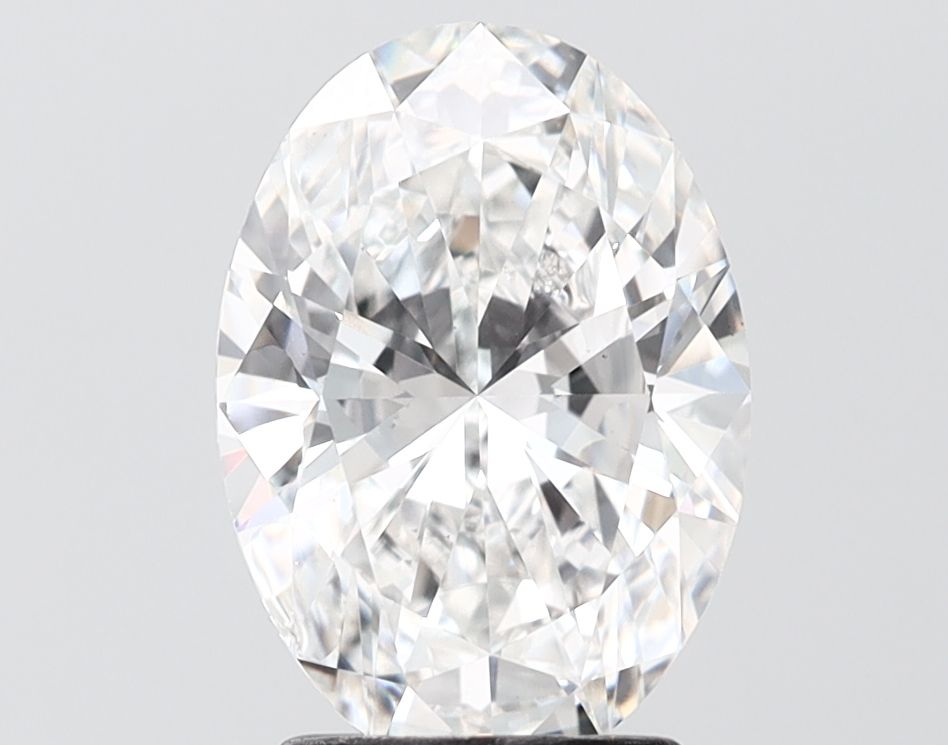 2.63 Carat E-VS1 Oval Lab Diamond