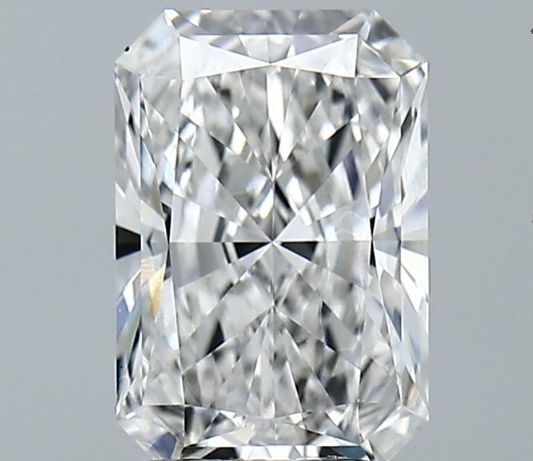 2.03 Carat E-VVS2 Radiant Lab Diamond