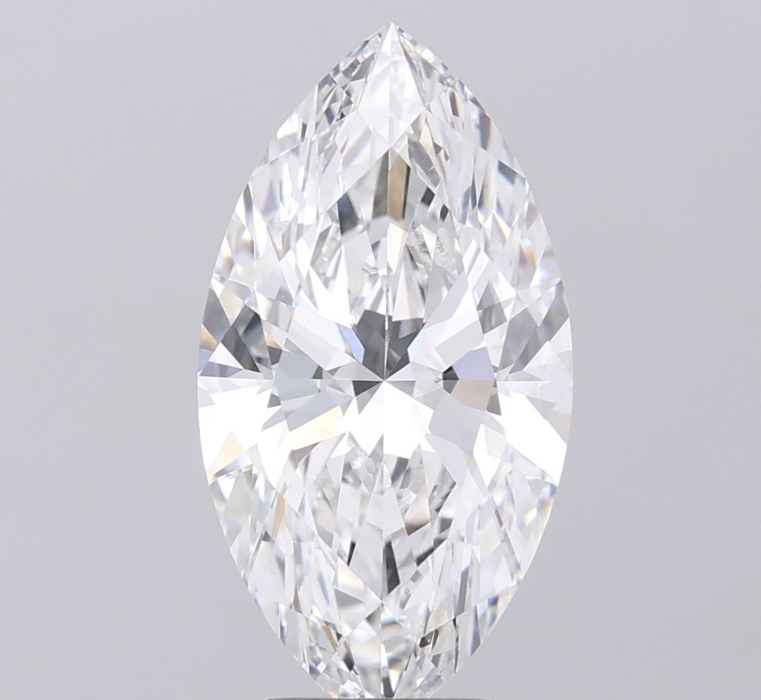 4.04 Carat F-VVS2 Marquise Lab Diamond