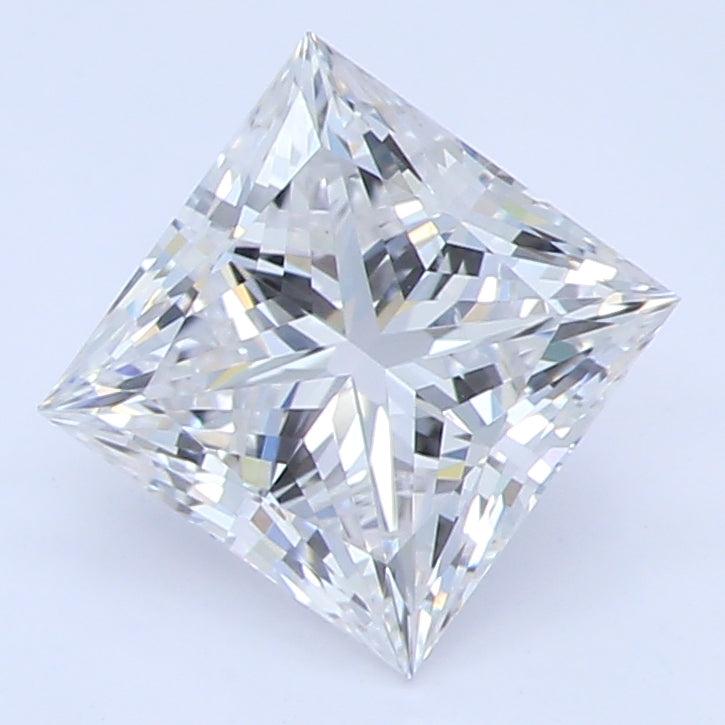 0.92 Carat E-SI1 Princess Lab Diamond
