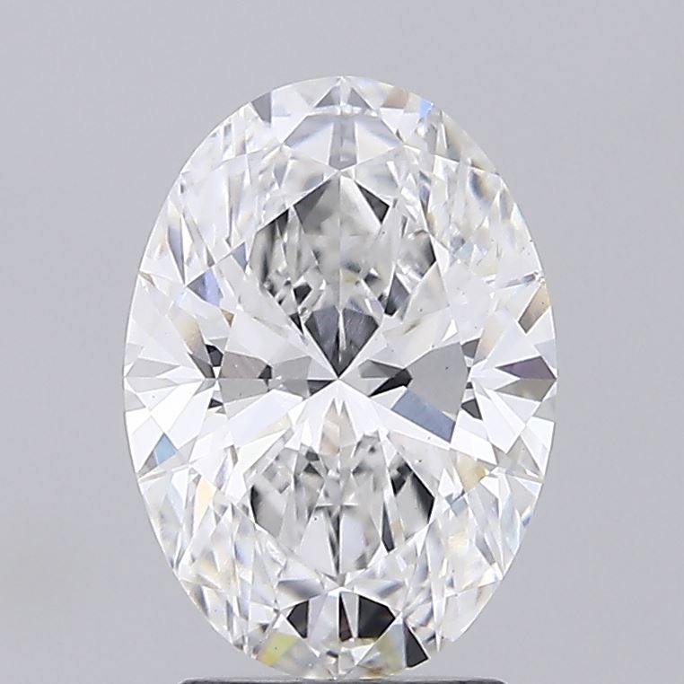 2.67 Carat E-VS1 Oval Lab Diamond