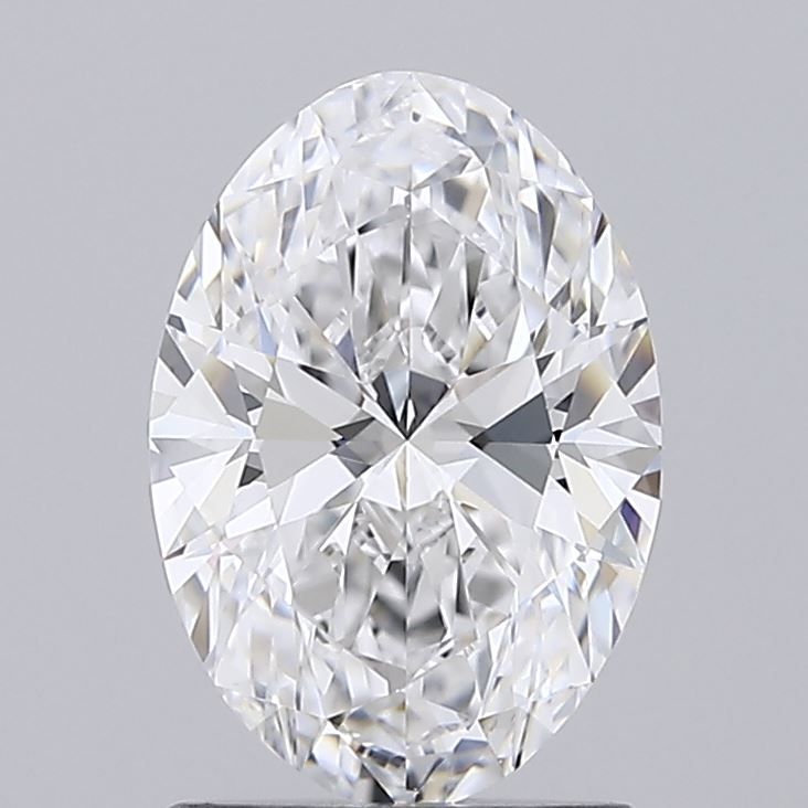 1.50 Carat D-IF Oval Lab Diamond