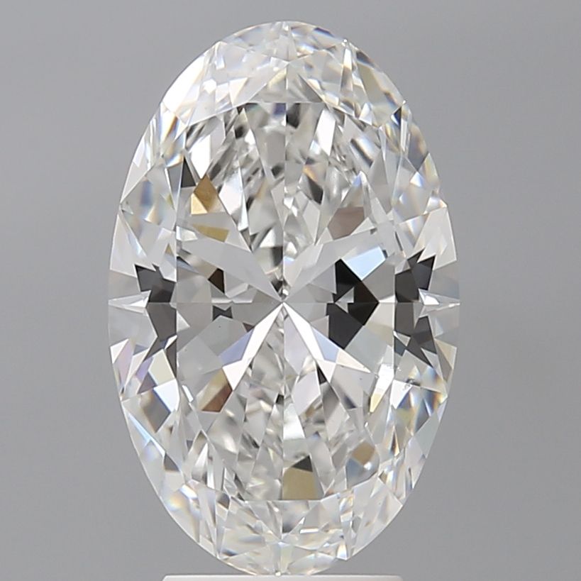 4.01 Carat E VVS2 Oval Lab Diamond