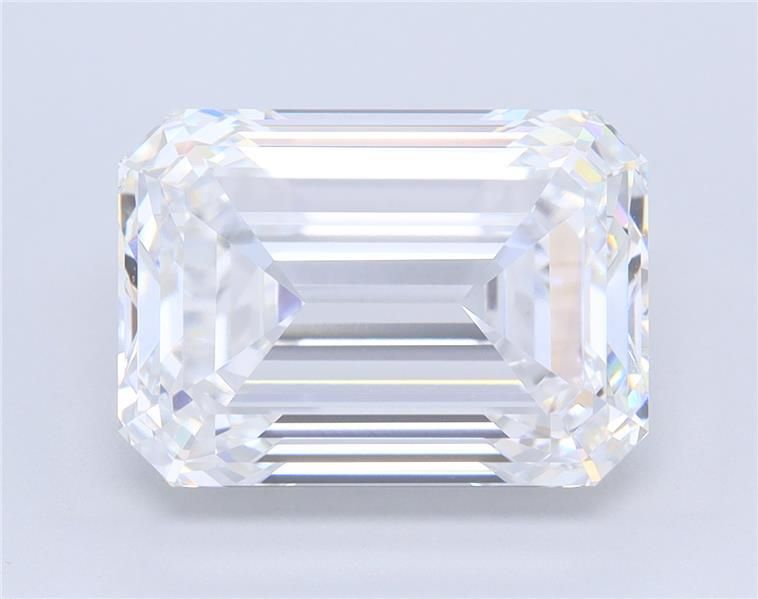 7.05 Carat E-VVS2 Emerald Lab Diamond