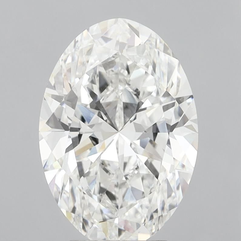 5.01 Carat F VS1 Oval Lab Diamond