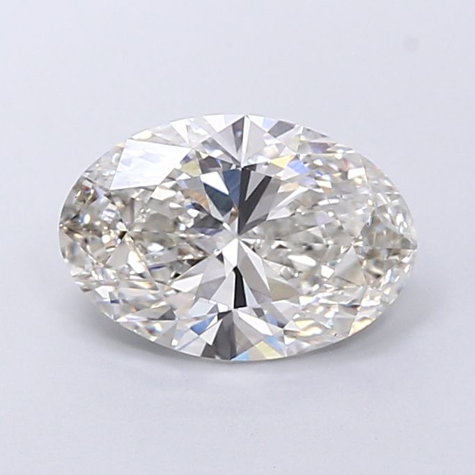 3.58 Carat H-VS1 Oval Lab Diamond