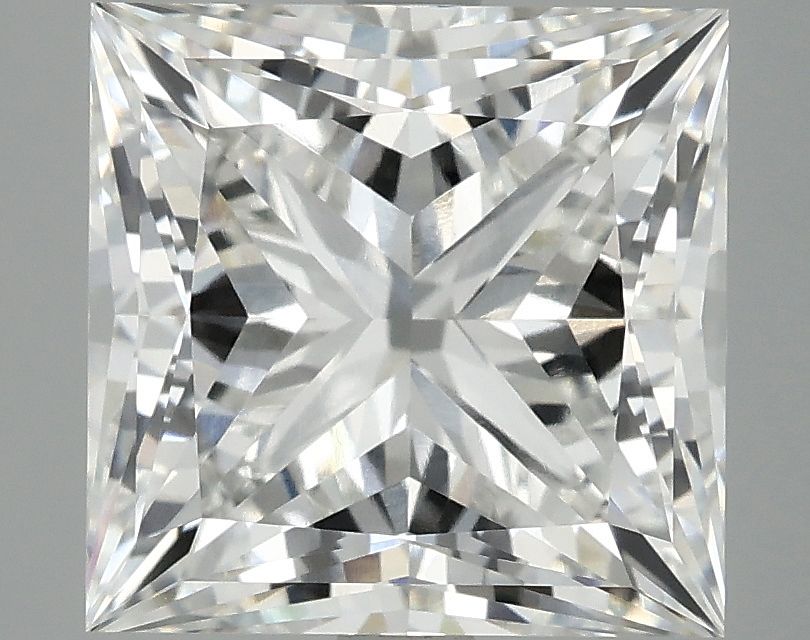5.05 Carat F-VVS2 Princess Lab Diamond