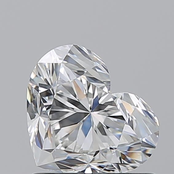1.02 Carat G-VVS2 Heart Cut Diamond
