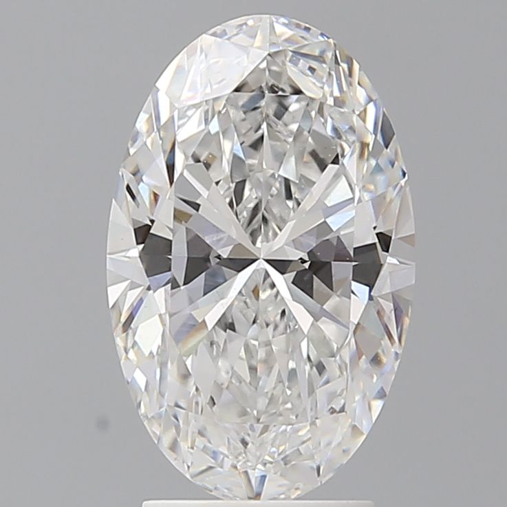 3.08 Carat E-VS1 Oval Lab Diamond