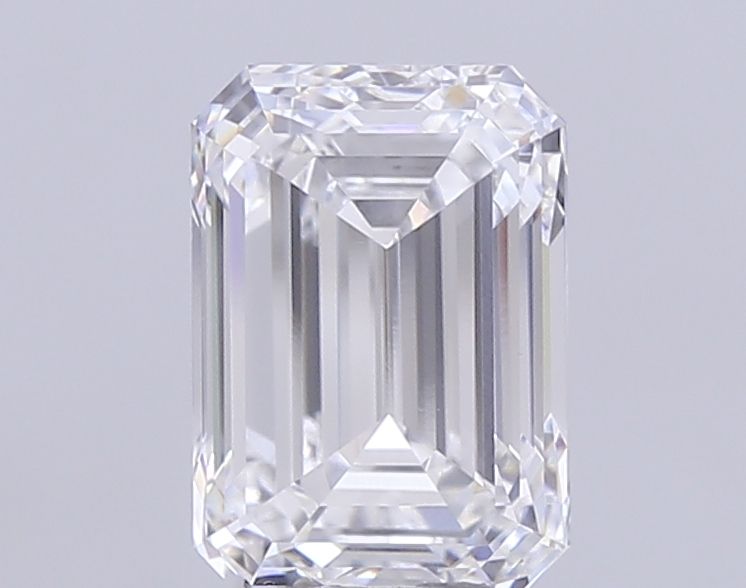 5.05 Carat D-VVS1 Emerald Lab Diamond