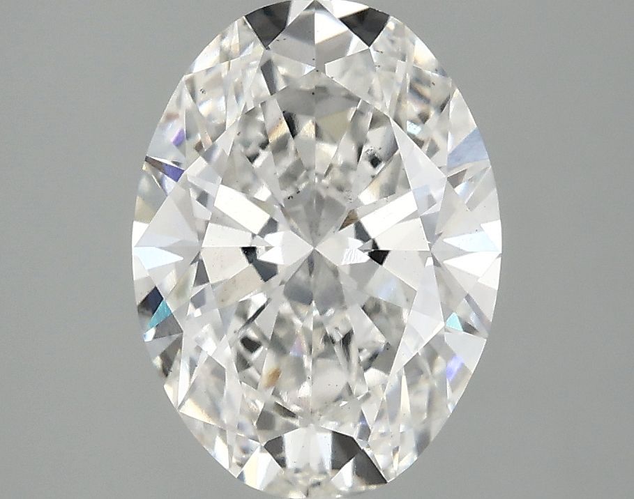 2.52 Carat F-SI1 Oval Lab Diamond