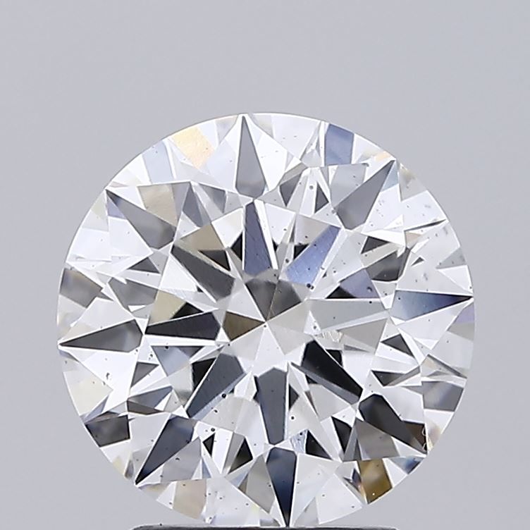 2.63 Carat F-SI1 Round Lab Diamond