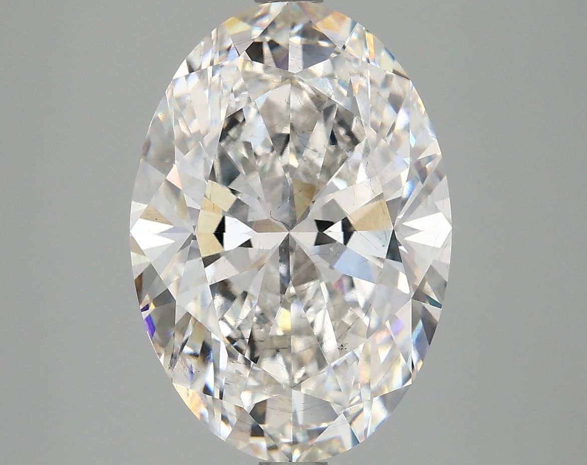 5.02 Carat F-SI1 Oval Lab Diamond