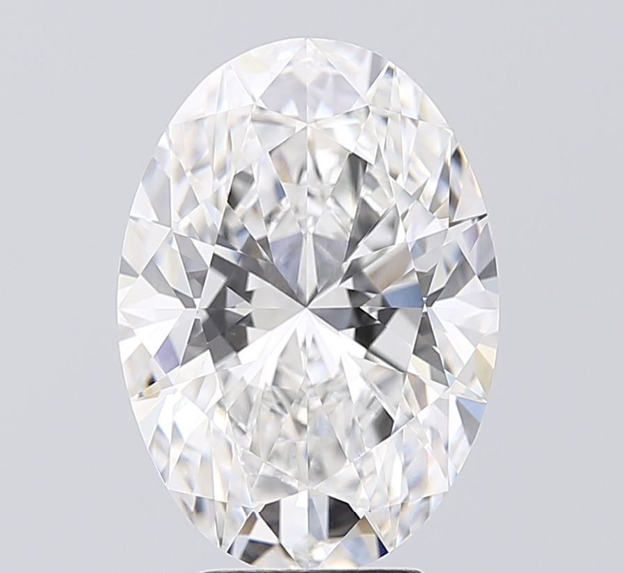 4.53 Carat E-VVS2 Oval Lab Diamond