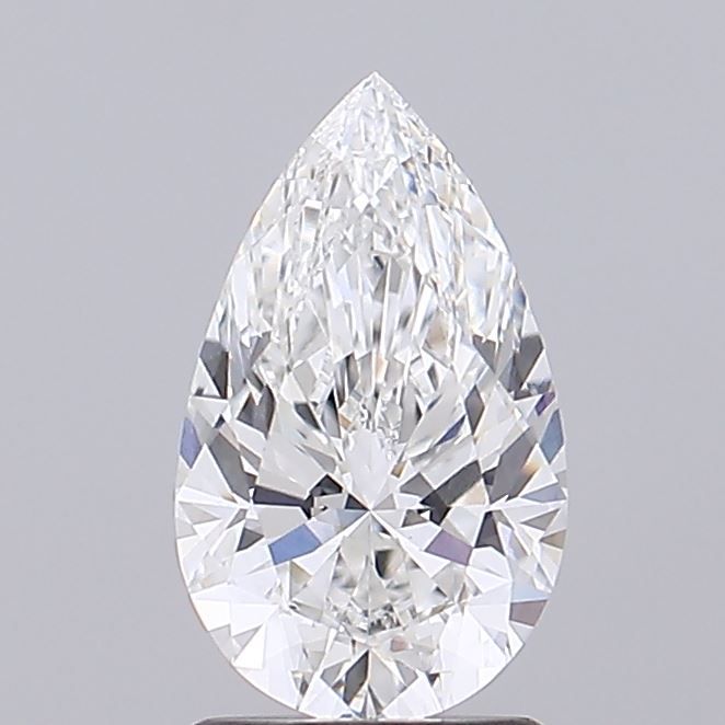 1.02 Carat E-VVS2 Pear Lab Diamond