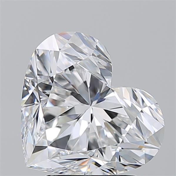 3.21 Carat D-IF Heart Cut Diamond