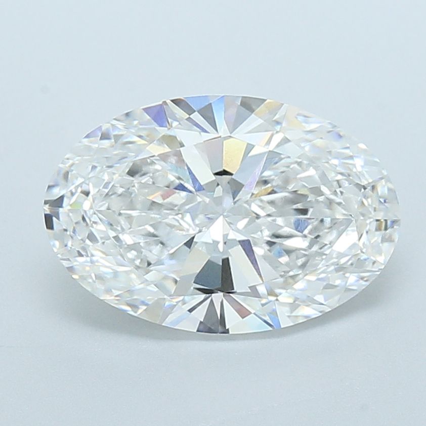 4.01 Carat E-VVS2 Oval Lab Diamond