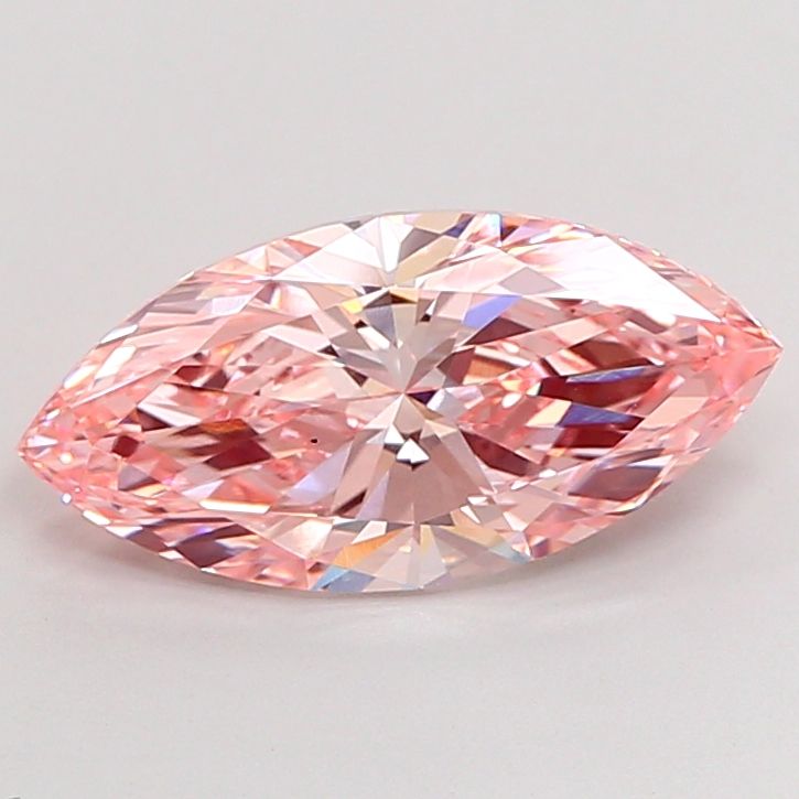 3.01 Carat Marquise Cut Fancy Pink