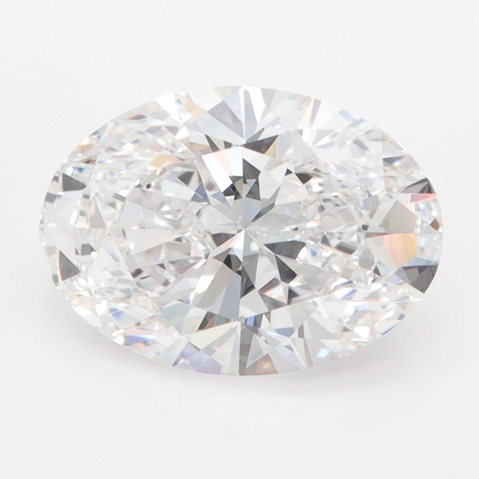 3.04 Carat D-IF Oval Lab Diamond