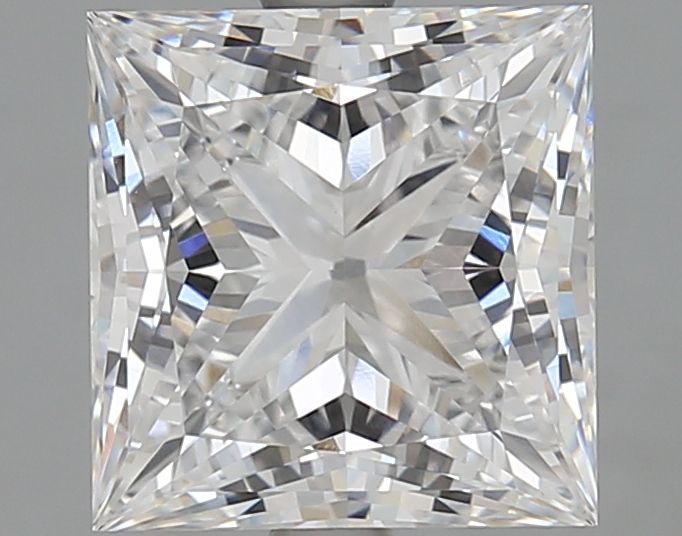 3.5 Carat D-VVS2 Princess Lab Diamond