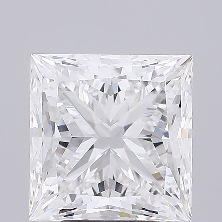5.54 Carat E-VS1 Princess Lab Diamond