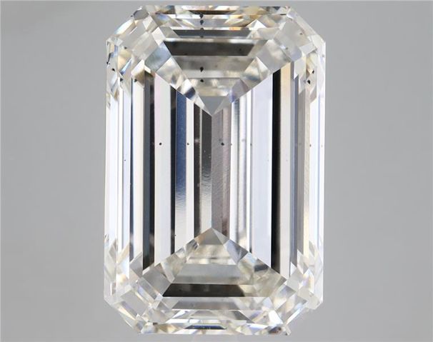 10.36 Carat H-SI1 Emerald Lab Diamond