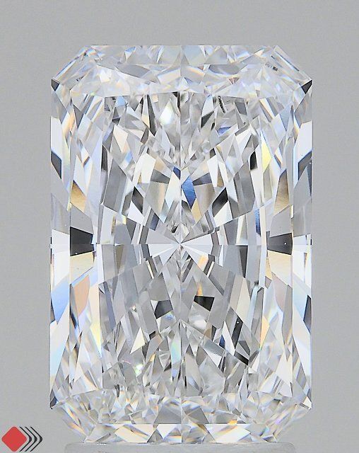 3.11 Carat D-VVS2 Radiant Lab Diamond