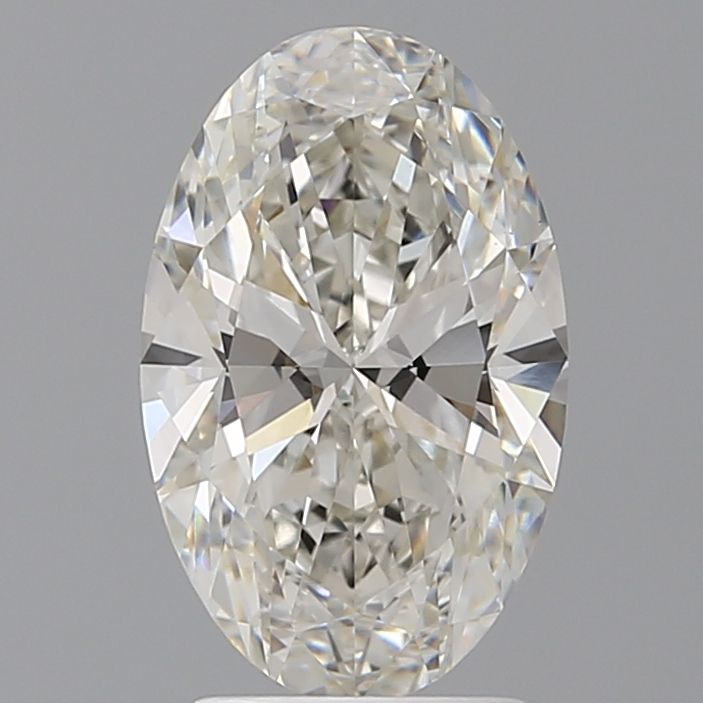 2.60 Carat G-VVS2 Oval Lab Diamond