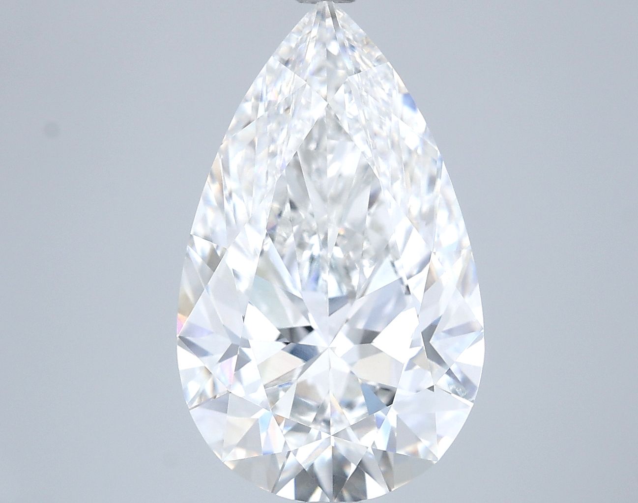 5.13 Carat E-VVS1 Pear Lab Diamond