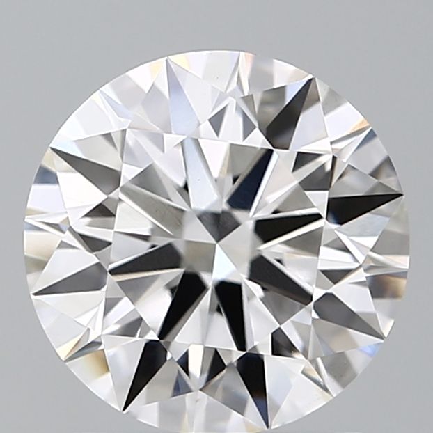 1.73 Carat D-VVS2 Round Lab Diamond