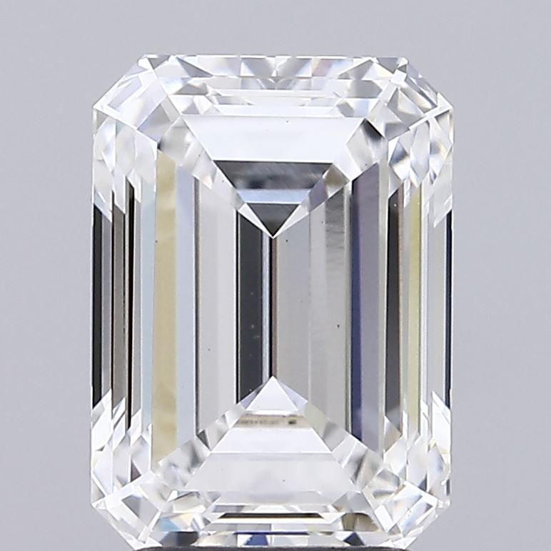 3.06 Carat D-VS1 Emerald Lab Diamond